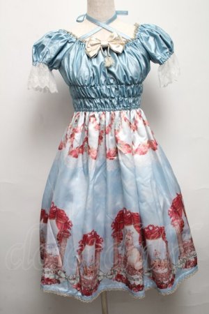 画像: Enchantlic Enchantilly / 城猫の王女様ワンピース  サックス S-25-05-14-045-LO-OP-AS-ZS