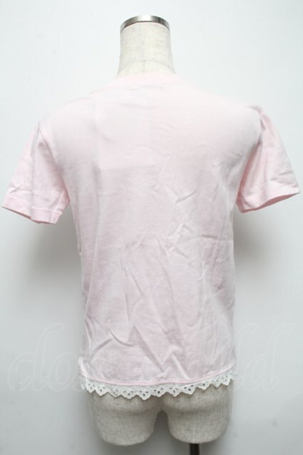 画像2: MILK / プリントTシャツ  ピンク S-25-05-14-014-ML-TO-AS-ZS (2)