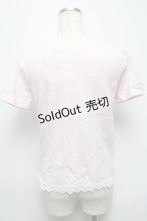 画像2: MILK / プリントTシャツ  ピンク S-25-05-14-014-ML-TO-AS-ZS (2)