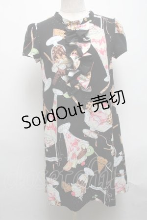 画像: MILK / パフェツィギーワンピース  黒 S-25-05-14-021-ML-OP-AS-ZS