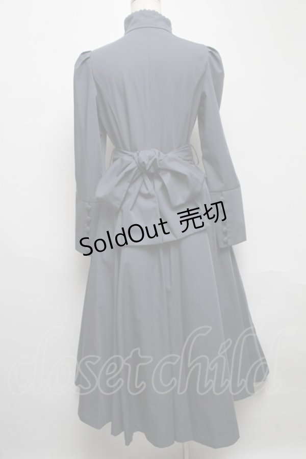 画像2: Sheglit / Victorianバッスルワンピース  ブルー S-25-05-14-023-EL-OP-HR-ZS (2)