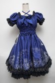 画像1: Enchantlic Enchantilly / Gothic Cake&AfterTea Partyワンピース  青 S-25-05-14-024-LO-OP-AS-ZS (1)