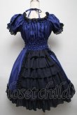 画像2: Enchantlic Enchantilly / Gothic Cake&AfterTea Partyワンピース  青 S-25-05-14-024-LO-OP-AS-ZS (2)