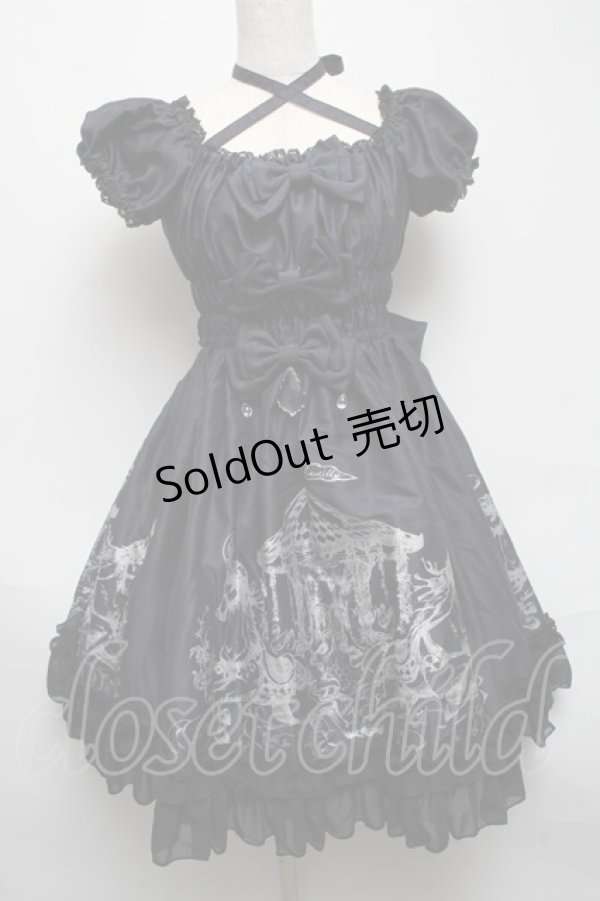 画像1: Enchantlic Enchantilly / Phantom Merry-Go-Roundドレス  黒 S-25-05-14-025-LO-OP-AS-ZS (1)