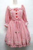 画像1: Angelic Pretty / Lovelyチェックワンピース  赤 S-25-05-14-027-AP-OP-AS-ZS (1)