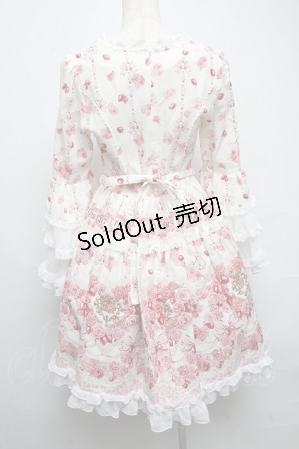 画像2: BABY,THE STARS SHINE BRIGHT / Le Bouquet Eternel柄ワンピース  オフ S-25-05-14-030-BA-OP-AS-ZS (2)