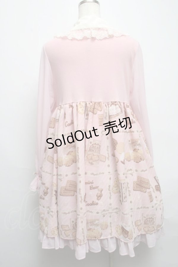 画像2: Angelic Pretty / Cream Cookie Collectionカットワンピース  ピンク S-25-05-14-031-AP-OP-AS-ZS (2)