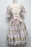 画像1: metamorphose / vintage fruitリボンワンピース  ピンク S-25-05-14-033-ME-OP-AS-ZS (1)