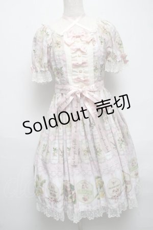 画像: metamorphose / vintage fruitリボンワンピース  ピンク S-25-05-14-033-ME-OP-AS-ZS