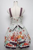 画像2: metamorphose / 春告げ鳥の恋うらら前プリーツジャンパースカート  ミントｘ紫 S-25-05-16-047-ME-OP-AS-ZS (2)