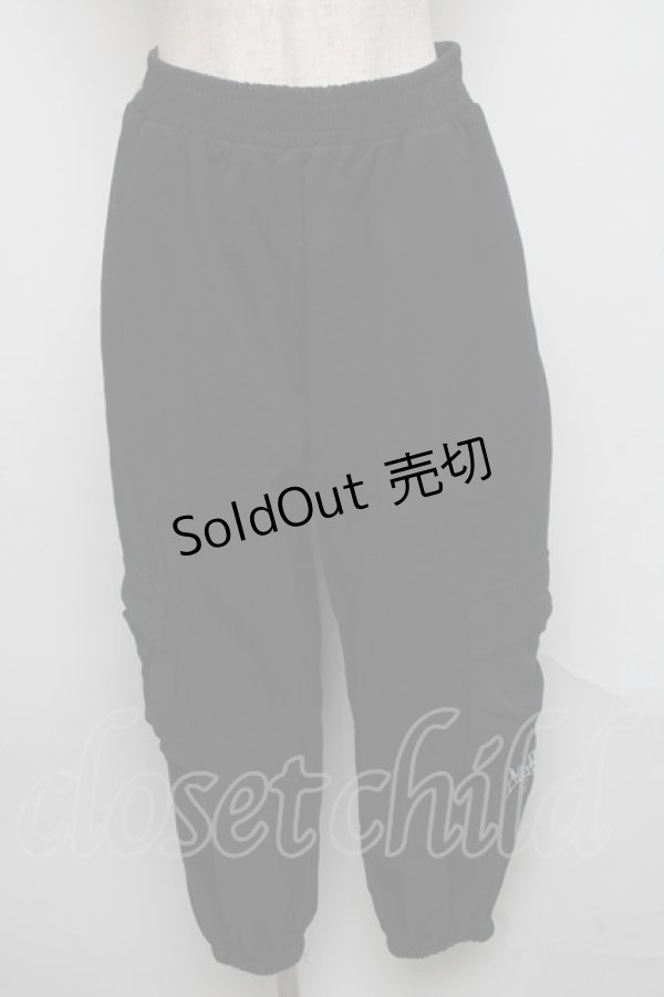 画像1: NieR Clothing / カーゴパンツ  黒 S-25-05-16-060-PU-PA-AS-ZS (1)