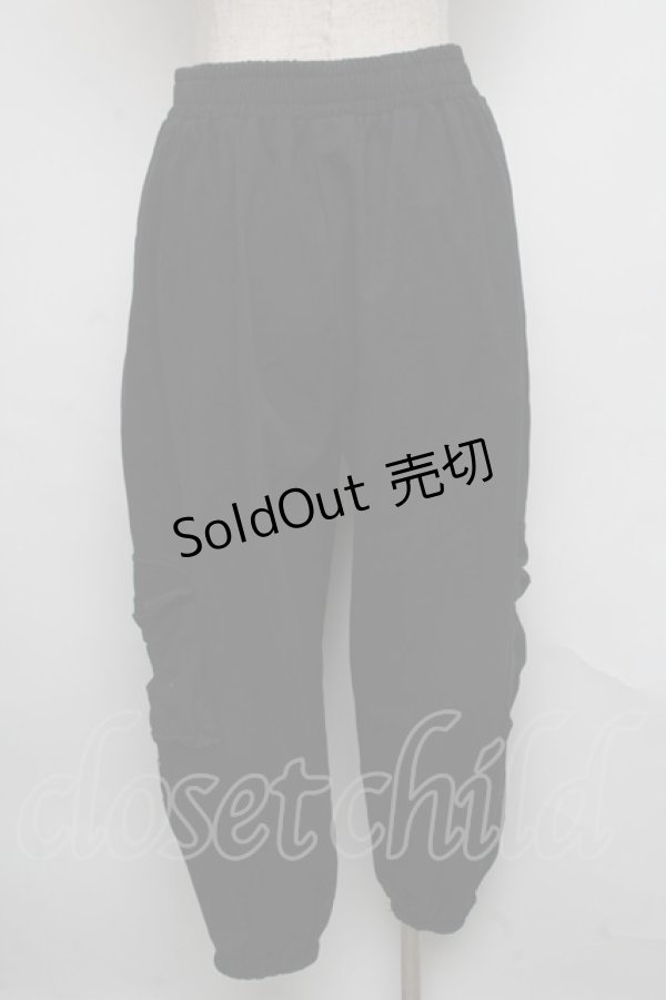 画像2: NieR Clothing / カーゴパンツ  黒 S-25-05-16-060-PU-PA-AS-ZS (2)