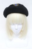 画像3: Angelic Pretty / Antique Crownベレー帽  黒 S-25-05-16-003-AP-AC-AS-ZS (3)