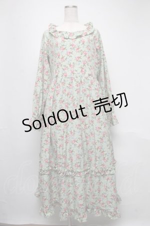 画像: FLC / ティアードワンピース  ミント S-25-05-16-035-LO-OP-AS-ZS