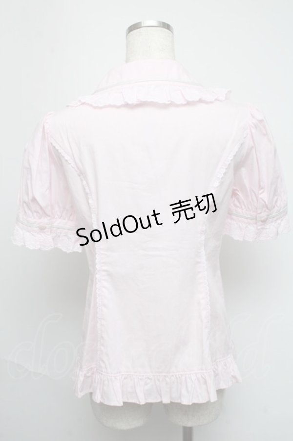 画像2: Angelic Pretty / ドーナツレースブラウス  ピンク S-25-05-19-014-AP-BL-HR-ZS (2)