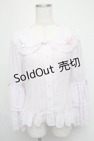 画像: BABY,THE STARS SHINE BRIGHT / くみゃちゃんのKiraKira Sweets Halloweenブラウス  ラベンダー S-25-05-19-022-BA-BL-AS-ZS
