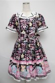 画像1: Angelic Pretty / Toy's Donut Dinerワンピース  クロ S-25-05-20-001-AP-OP-SZ-ZS (1)