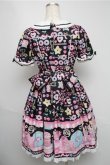 画像2: Angelic Pretty / Toy's Donut Dinerワンピース  クロ S-25-05-20-001-AP-OP-SZ-ZS (2)