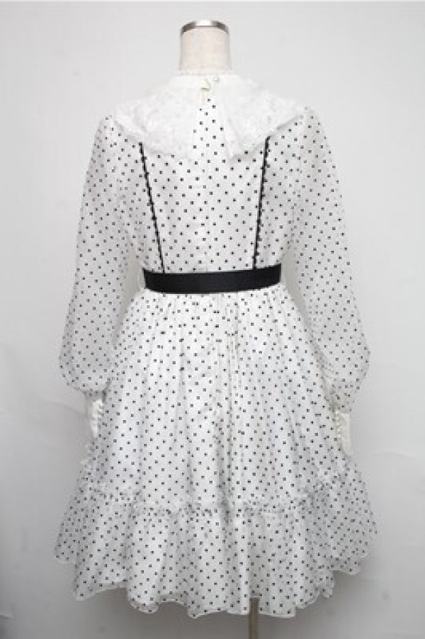 画像2: Angelic Pretty / Angelinaワンピース  白 S-25-05-20-009-AP-OP-HR-ZS (2)