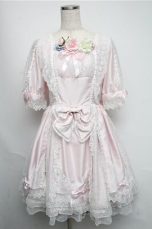 画像: BABY,THE STARS SHINE BRIGHT / Fantasy Flower Princessワンピース  ピンク S-25-05-20-014-BA-OP-SZ-ZS