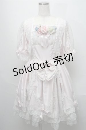 画像: BABY,THE STARS SHINE BRIGHT / Fantasy Flower Princessワンピース  ピンク S-25-05-20-019-BA-OP-ET-ZS