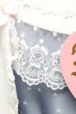 画像3: BABY,THE STARS SHINE BRIGHT / お菓子な星空のうさくみゃちゃんワンピース  サックス S-25-05-20-021-BA-OP-HR-ZS (3)