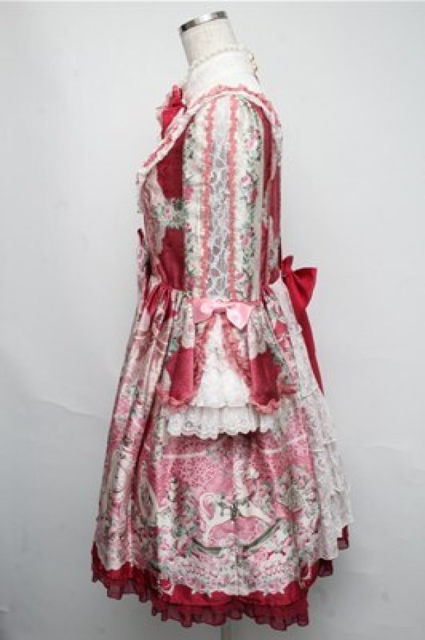 画像2: Angelic Pretty / Belle Epoque Roseワンピース  ピンク S-25-05-20-004-AP-OP-ET-ZS (2)