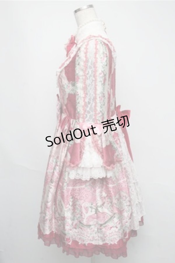 画像2: Angelic Pretty / Belle Epoque Roseワンピース  ピンク S-25-05-20-004-AP-OP-ET-ZS (2)