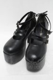 画像1: ATELIER PIERROT / ANTIQUE GOLD FRAME PUMPS LL 黒 S-25-05-21-001-EL-SH-AS-ZS (1)