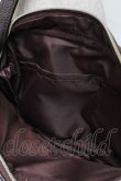 画像4: Q-pot. / チョコレートバーショルダーバッグ  ブラウン S-25-05-21-029-QP-BG-AS-ZS (4)