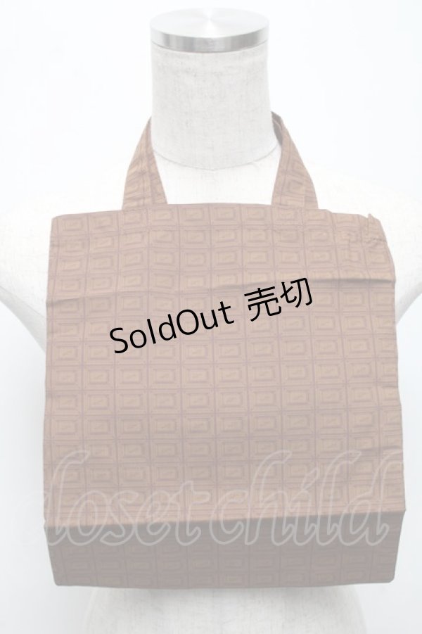 画像1: Q-pot. / チョコエプロン&バッグ  ブラウン S-25-05-21-033-QP-ZA-AS-ZS (1)