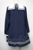 画像2: Amavel / セーラーAラインワンピース  紺 S-25-05-21-043-CA-OP-HR-ZS (2)