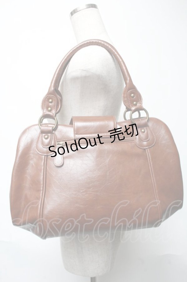 画像2: axes femme / ゴブランバッグ  ブラウン S-25-05-21-005-AX-SK-HR-ZS (2)