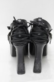 画像4: ATELIER PIERROT / ANTIQUE GOLD FRAME PUMPS LL 黒 S-25-05-21-001-EL-SH-AS-ZS (4)