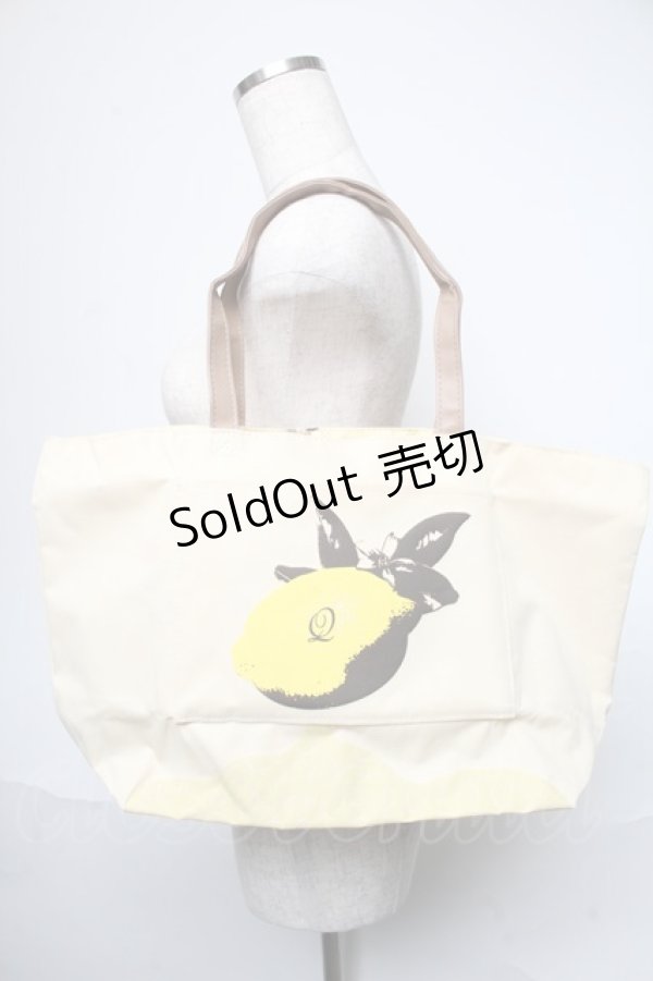 画像3: Q-pot. / とろ〜りハチトミツトレモンリバーシブルトートバッグ   S-25-05-21-016-QP-BG-AS-ZS (3)