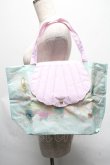 画像3: Q-pot. / ポケット付折りたたみ式シェルマカロントートバッグ  ミント S-25-05-21-020-QP-BG-AS-ZS (3)