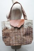 画像1: Q-pot. / ハニーバスケットパッカブルトートバッグ  ブラウン S-25-05-21-022-QP-BG-AS-ZS (1)
