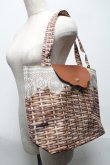 画像2: Q-pot. / ハニーバスケットパッカブルトートバッグ  ブラウン S-25-05-21-022-QP-BG-AS-ZS (2)