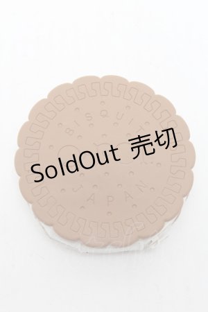 画像: Q-pot. / ビスケットエコバッグ  ブラウン S-25-05-21-025-QP-BG-AS-ZS