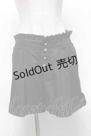 画像: axes femme / フリルショートパンツ   S-25-05-22-045-AX-PA-AS-ZS