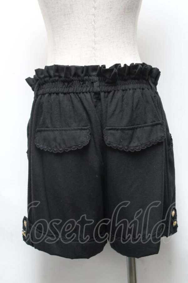 画像2: axes femme / フリルショートパンツ   S-25-05-22-045-AX-PA-AS-ZS (2)