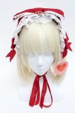 画像2: BABY,THE STARS SHINE BRIGHT / Amandineヘッドドレス  赤 S-25-05-22-008-BA-ZA-AS-ZS (2)