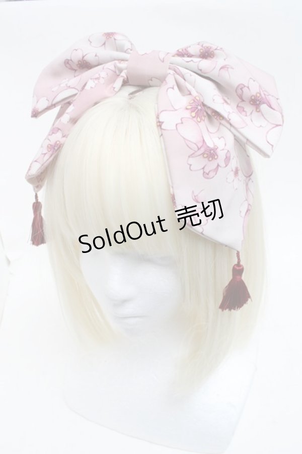画像1: Royal Princess Alice / 絢爛桜姫カチューシャ  ピンク S-25-05-22-009-LO-ZA-HR-ZS (1)