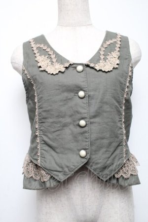 画像: axes femme / レースベスト   S-25-05-22-1043-AX-BL-HR-ZS