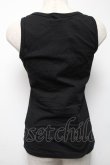 画像2: NieR Clothing / タンクトップ  黒 S-25-05-22-1044-PU-TO-AS-ZS (2)