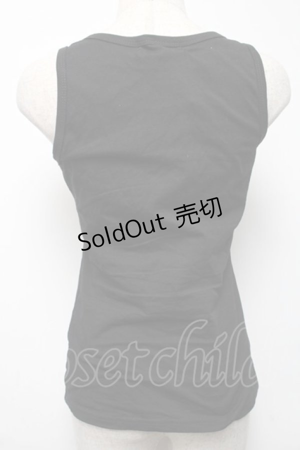 画像2: NieR Clothing / タンクトップ  黒 S-25-05-22-1044-PU-TO-AS-ZS (2)