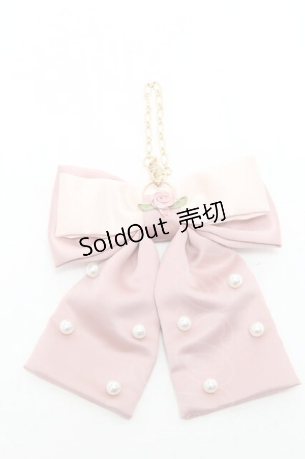 画像1: m petit by misako / NINA’sコラボバッグチャーム  ピンク S-25-05-22-1033-LO-ZA-HR-ZS (1)