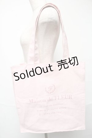 画像: Maison de FLEUR / 福袋トートバッグ  ピンク S-25-05-22-1035-LO-BG-HR-ZS