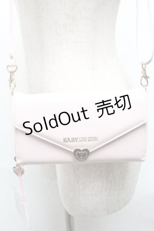 画像: BABY,THE STARS SHINE BRIGHT / BABYウォレットBAG  ピンク S-25-05-22-1039-BA-ZA-HR-ZS
