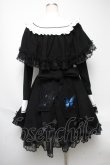 画像2: 星箱works / ユリシスファンタジーケープカラーワンピース S 黒 S-25-05-22-027-PU-OP-HR-ZS (2)